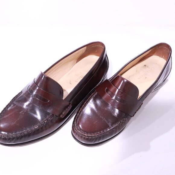 Cole Haan Maroon Loafers - Size 7 - Picture 9 of 11